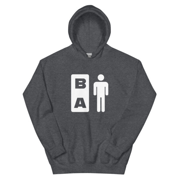 B A MAN Unisex Hoodie - Image 9