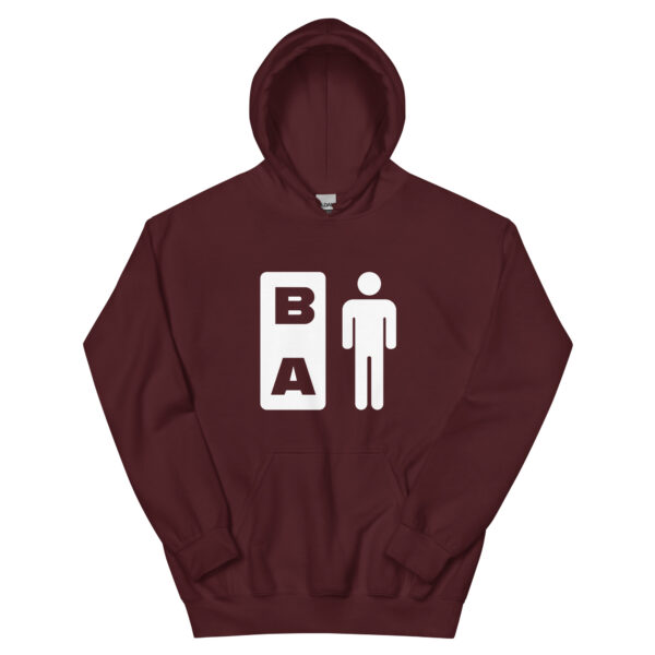 B A MAN Unisex Hoodie - Image 5