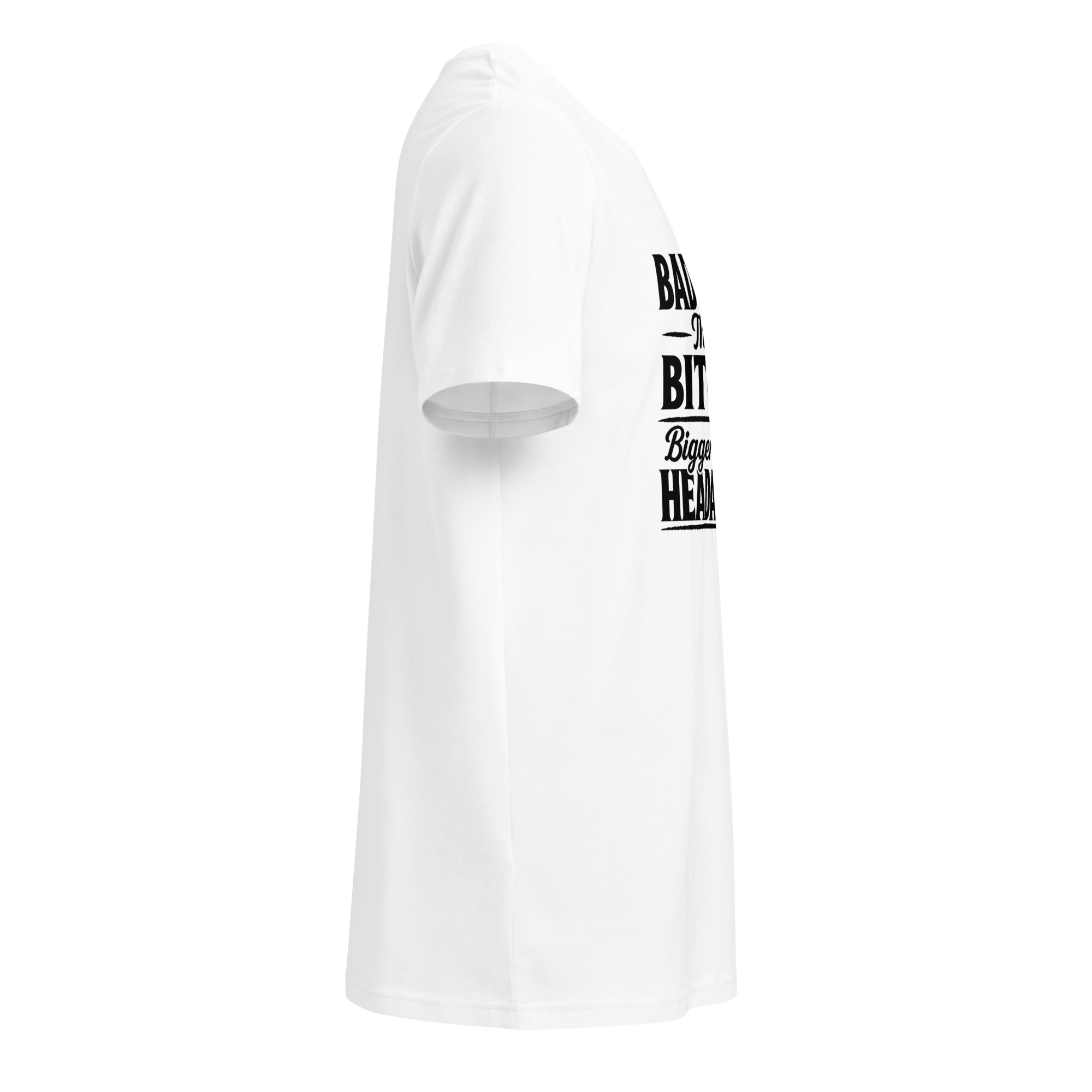 Headache - Unisex organic mid-light t-shirt - Image 4